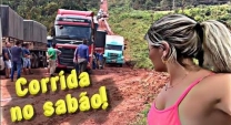 Perdendo o controle no atoleiro. Está tudo um lodo!