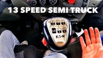 How To Drive A 13 Speed Semi Truck (Floating Gears)