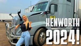 TOUR KENWORTH T680 2024!