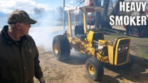 Dad's Abandoned Diesel Tractor Smokes, Barely Runs